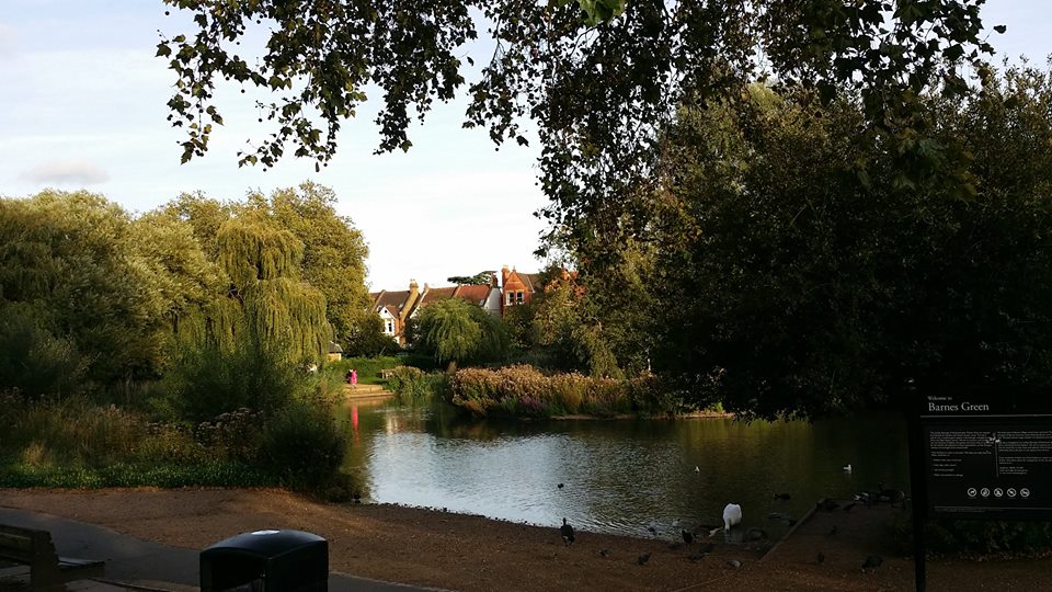 Barnes Pond London England unchanged after 16 years