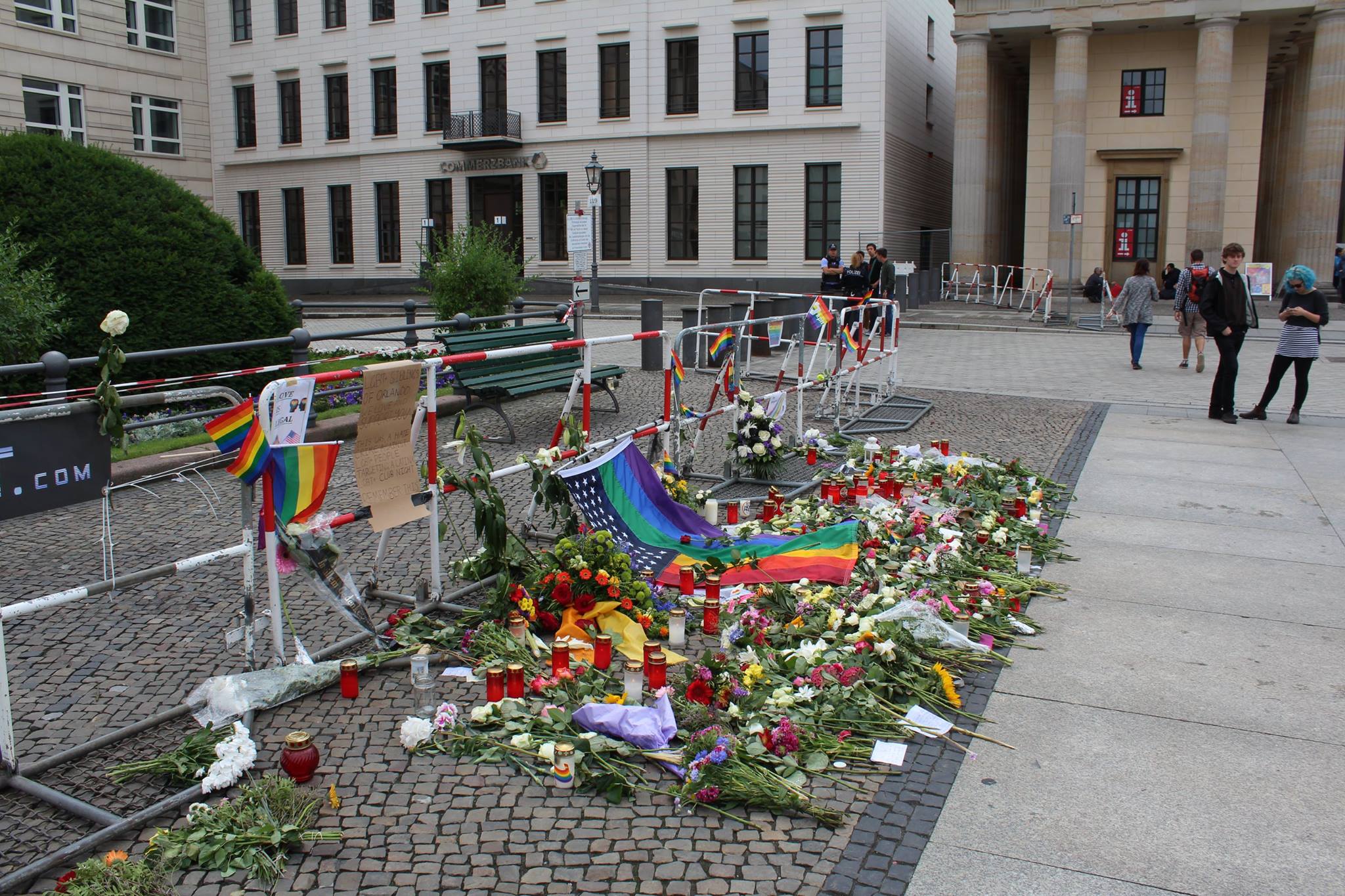 Tribute to Orlando Munich Germany Marienplatz