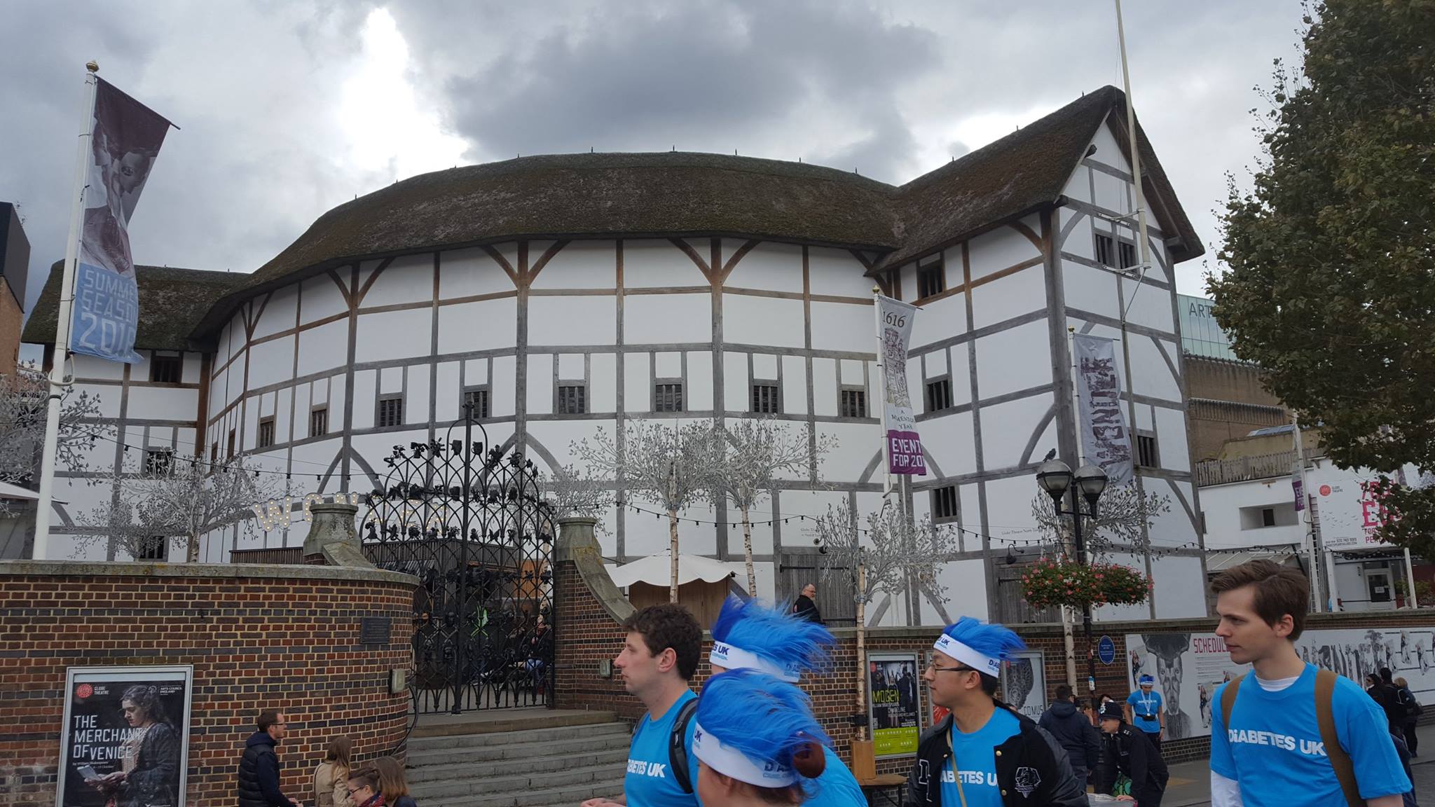 Shakespeare Globe Theatre London Thames Southbank