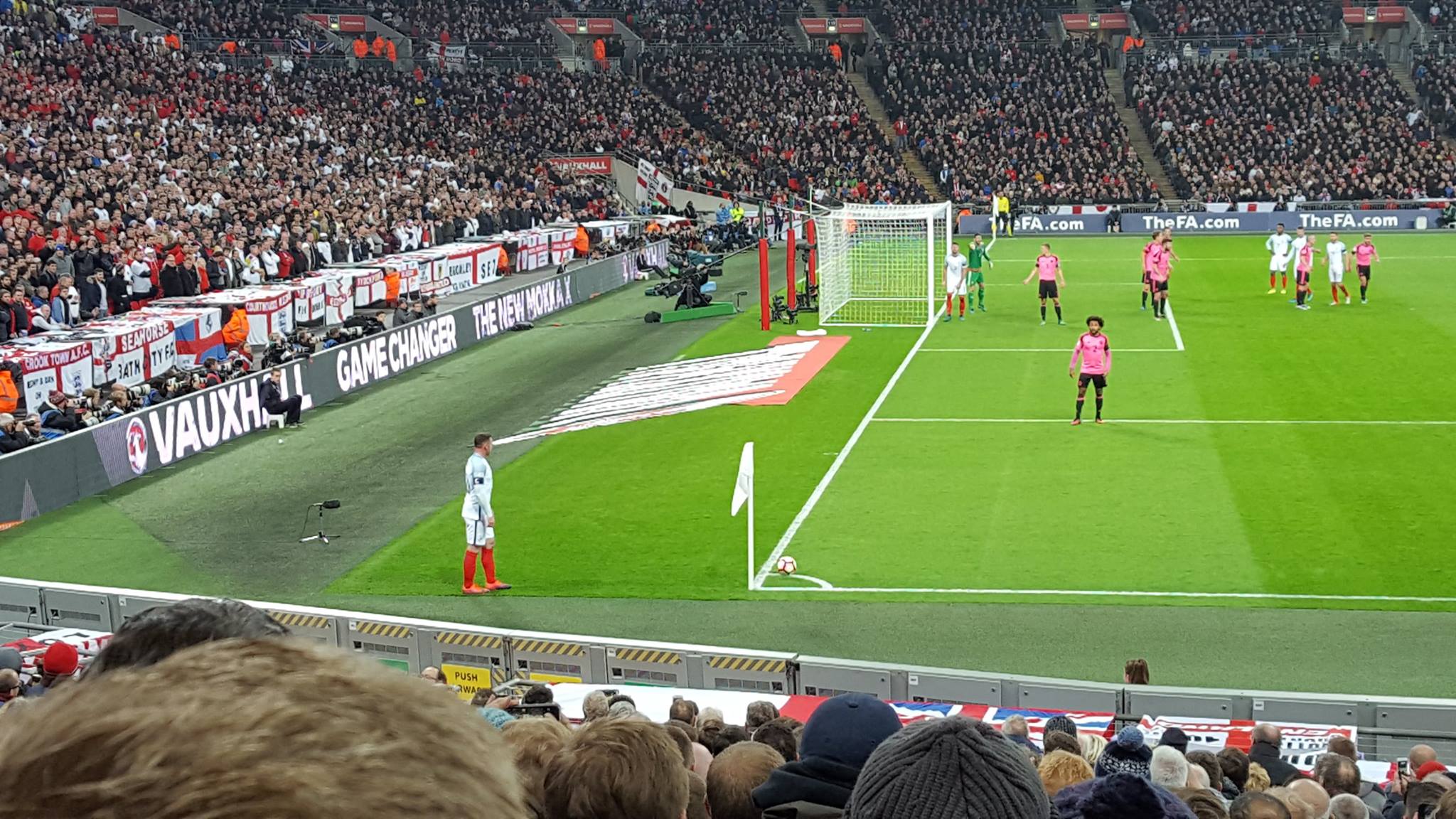 Rooney goal number 2 England Scotland Wembley November 2016