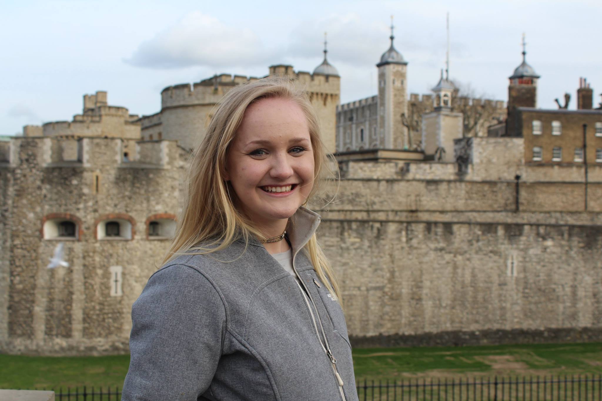 Tower of London spring break visit Sharon Annelise family