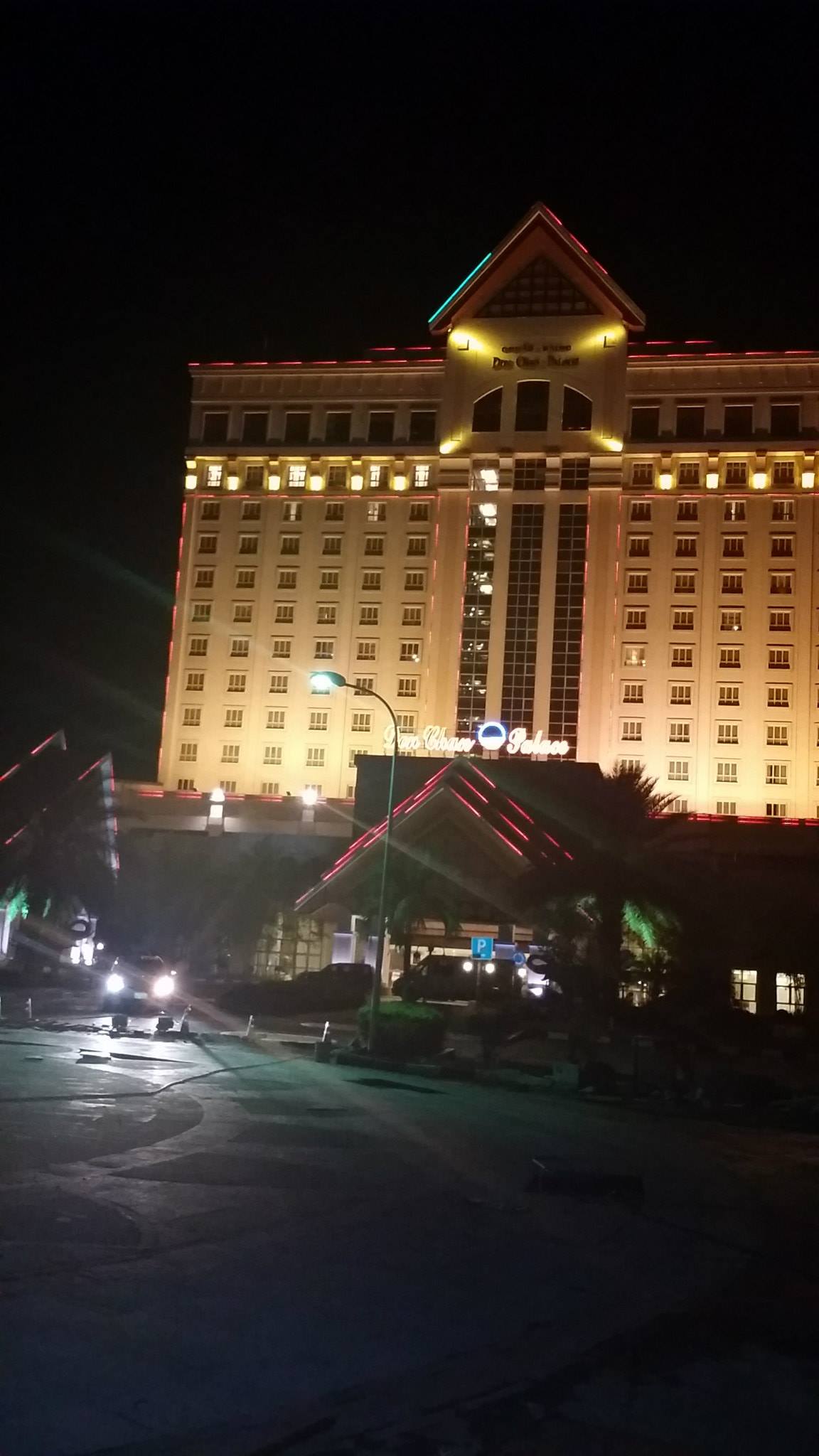 Our hotel Vientiane Laos no building allowed over 5 stories Chinese developer kept going