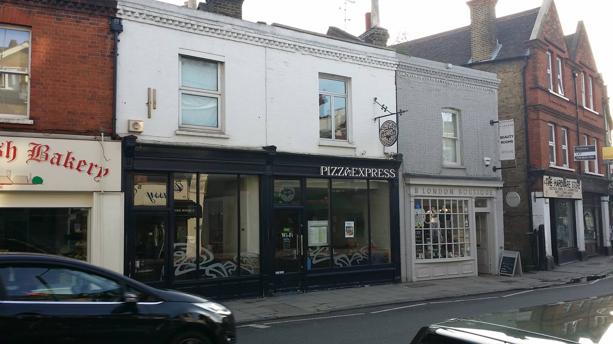 Pizza Express alive and well Barnes London unchanged