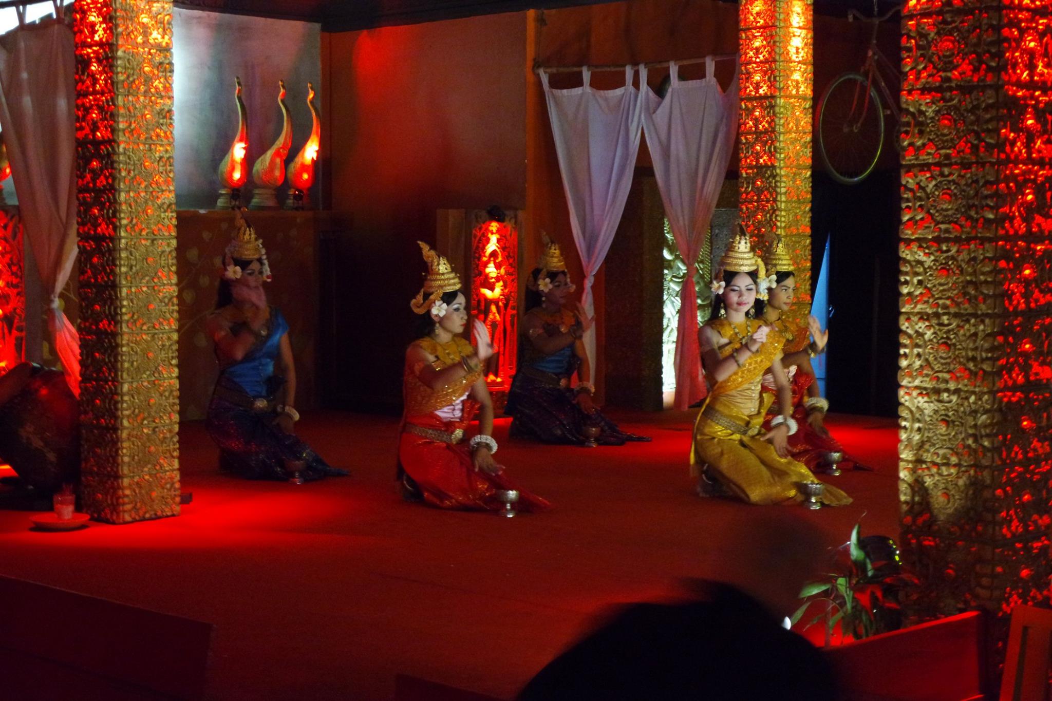Local dance show Siem Reap Cambodia Angkor Wat