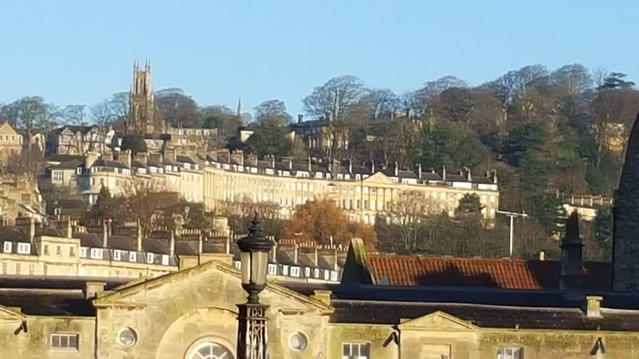 Royal Crescent Bath England Georgian architecture