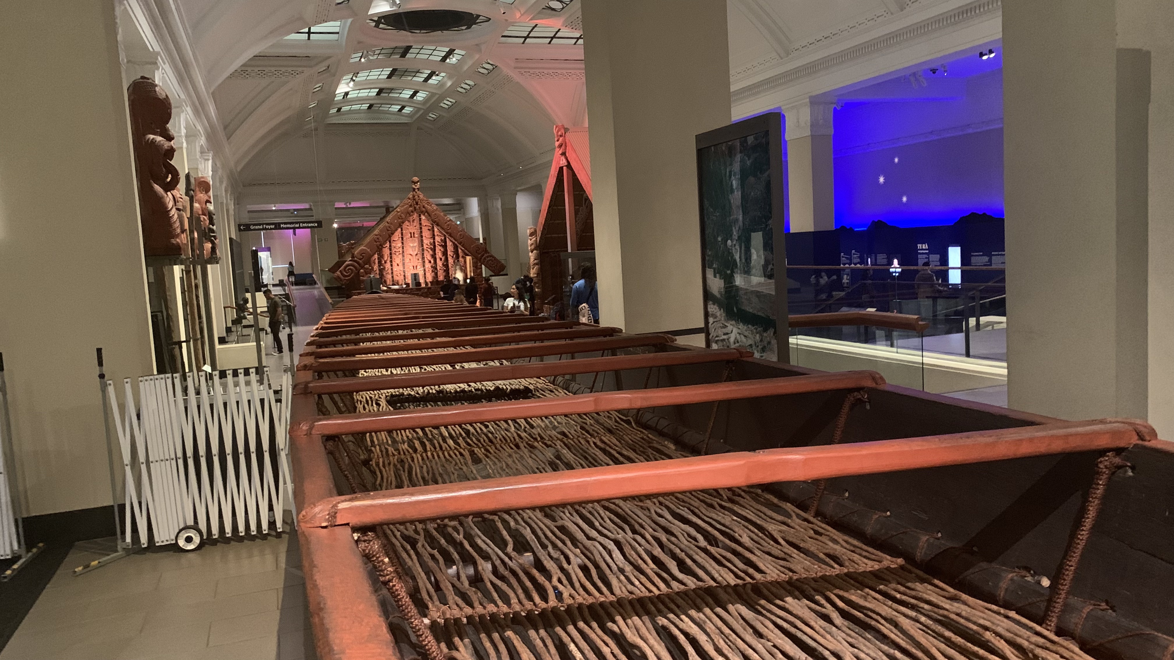 Auckland Museum Maori exhibit NZ