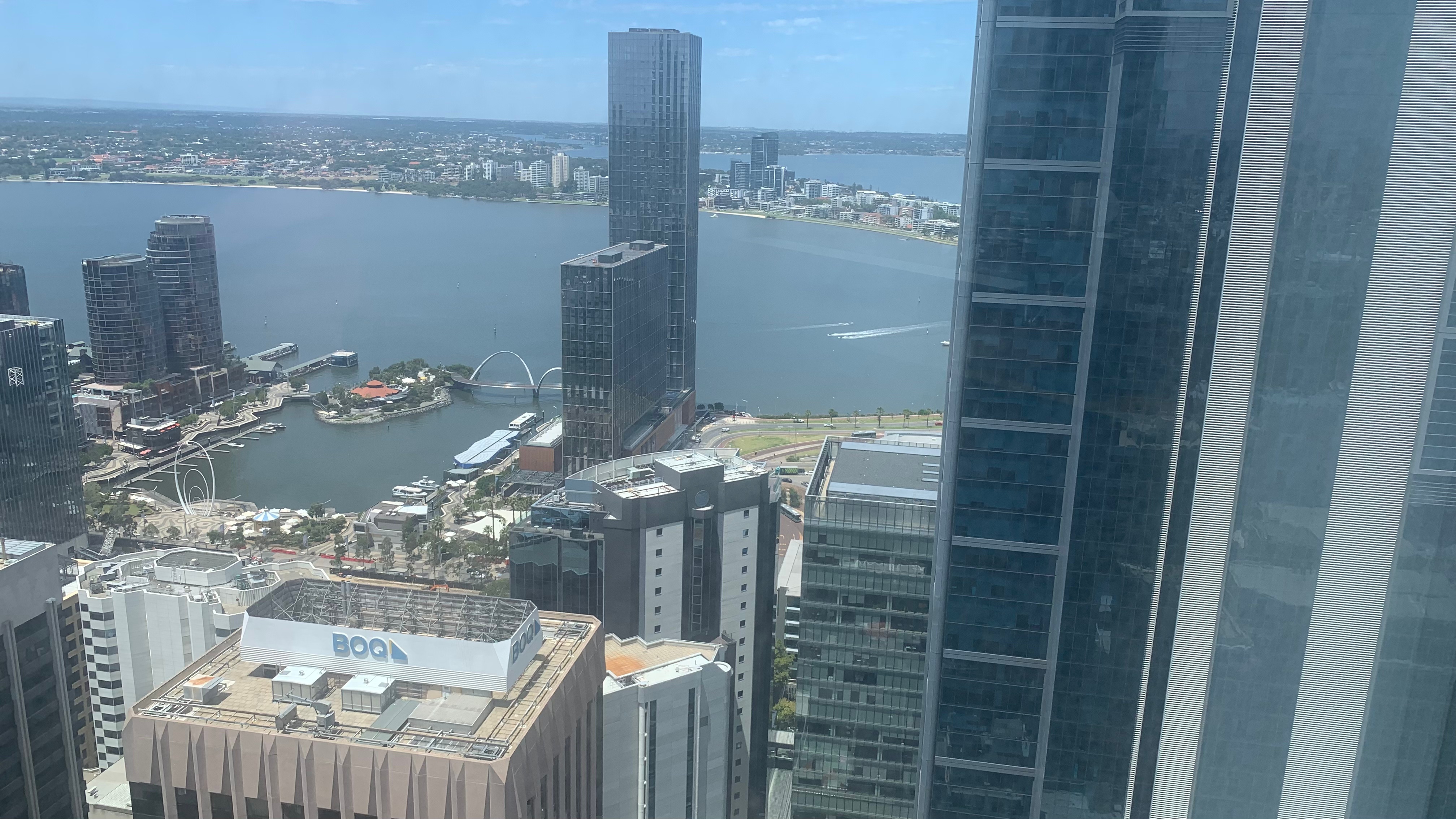 View from offices Perth
