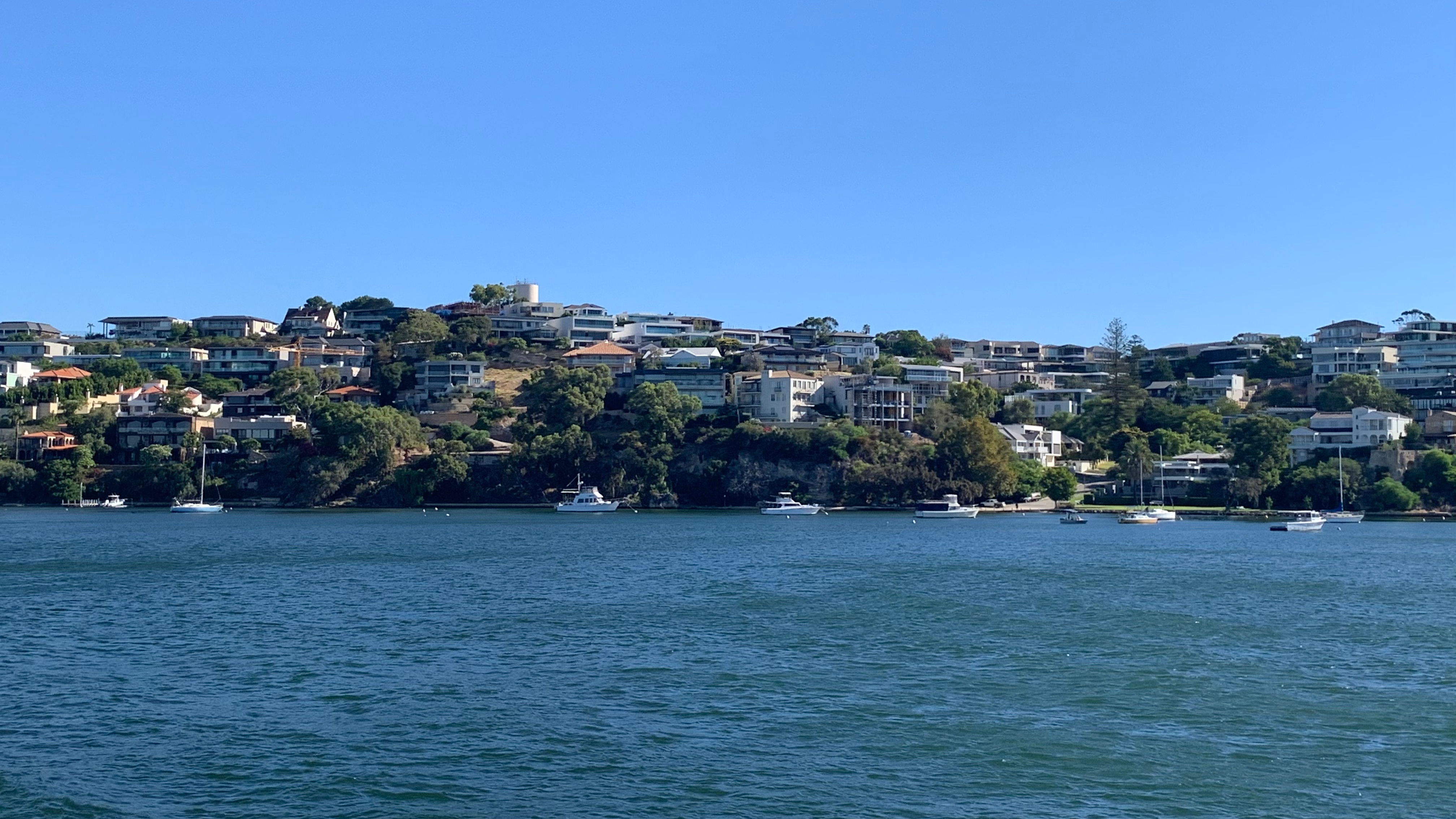 Houses on Swan River Perth