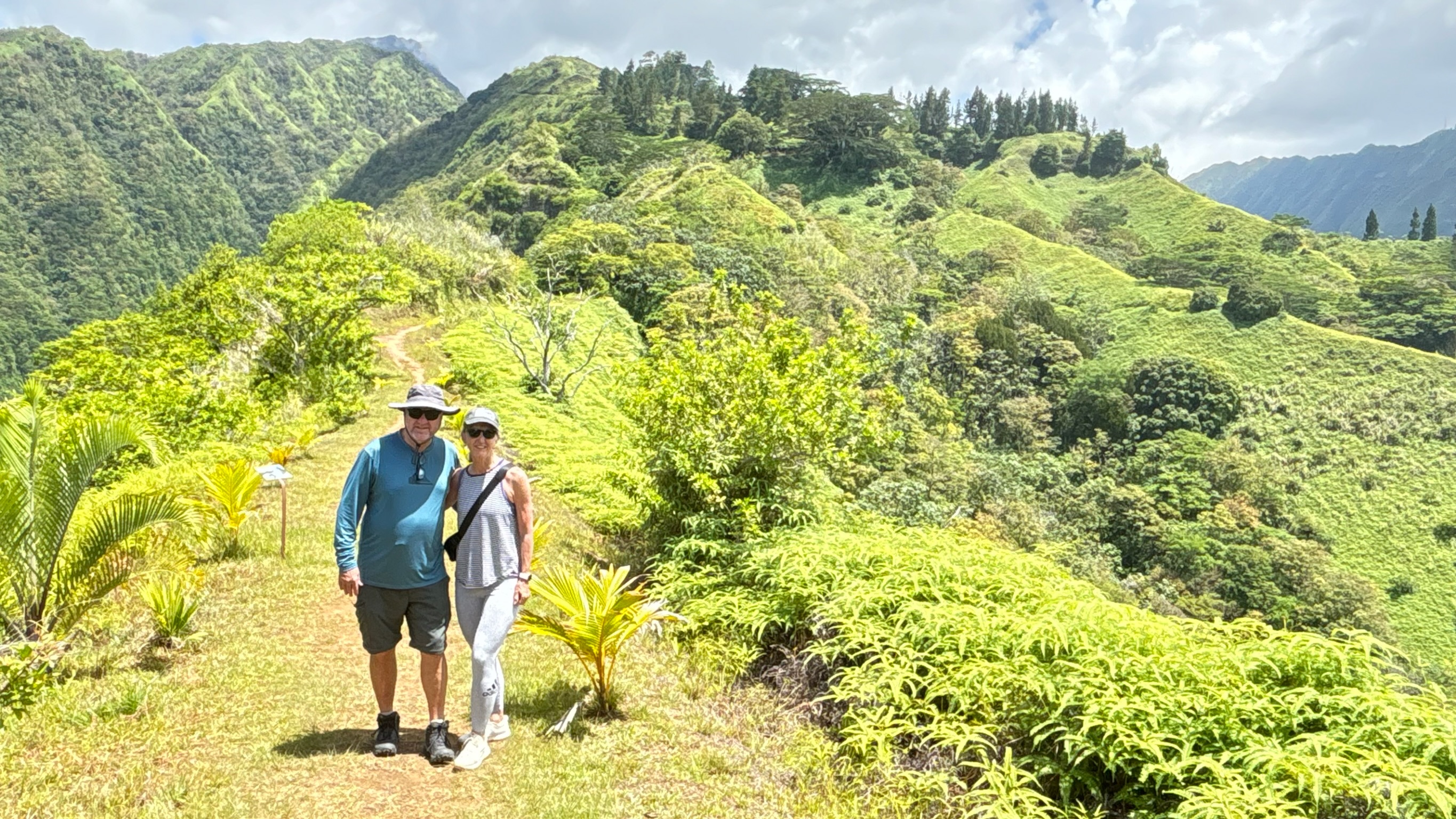 Hike to Belvédère viewpoint Tahiti mountains