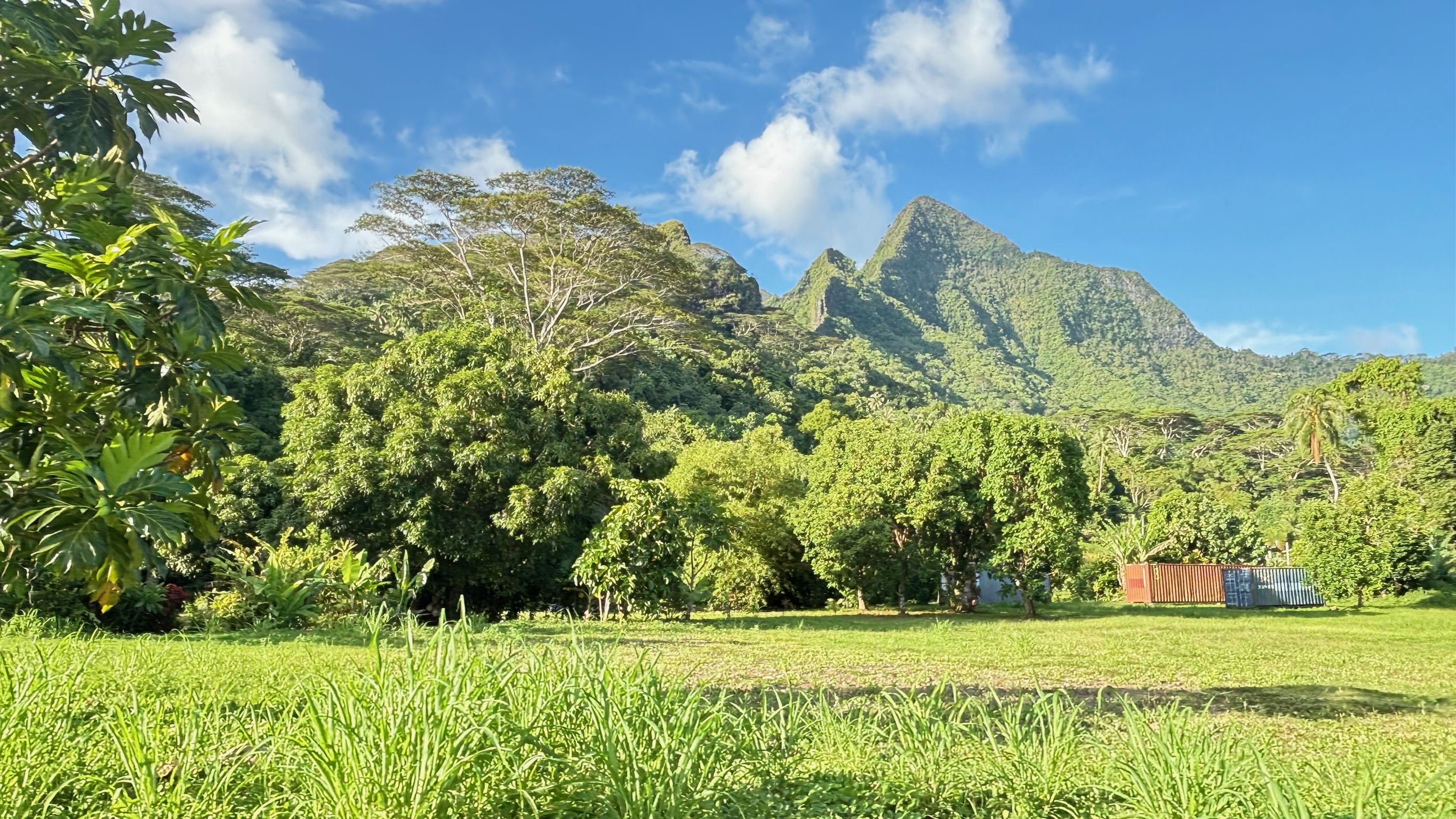 Moorea island circuit drive French Polynesia coast