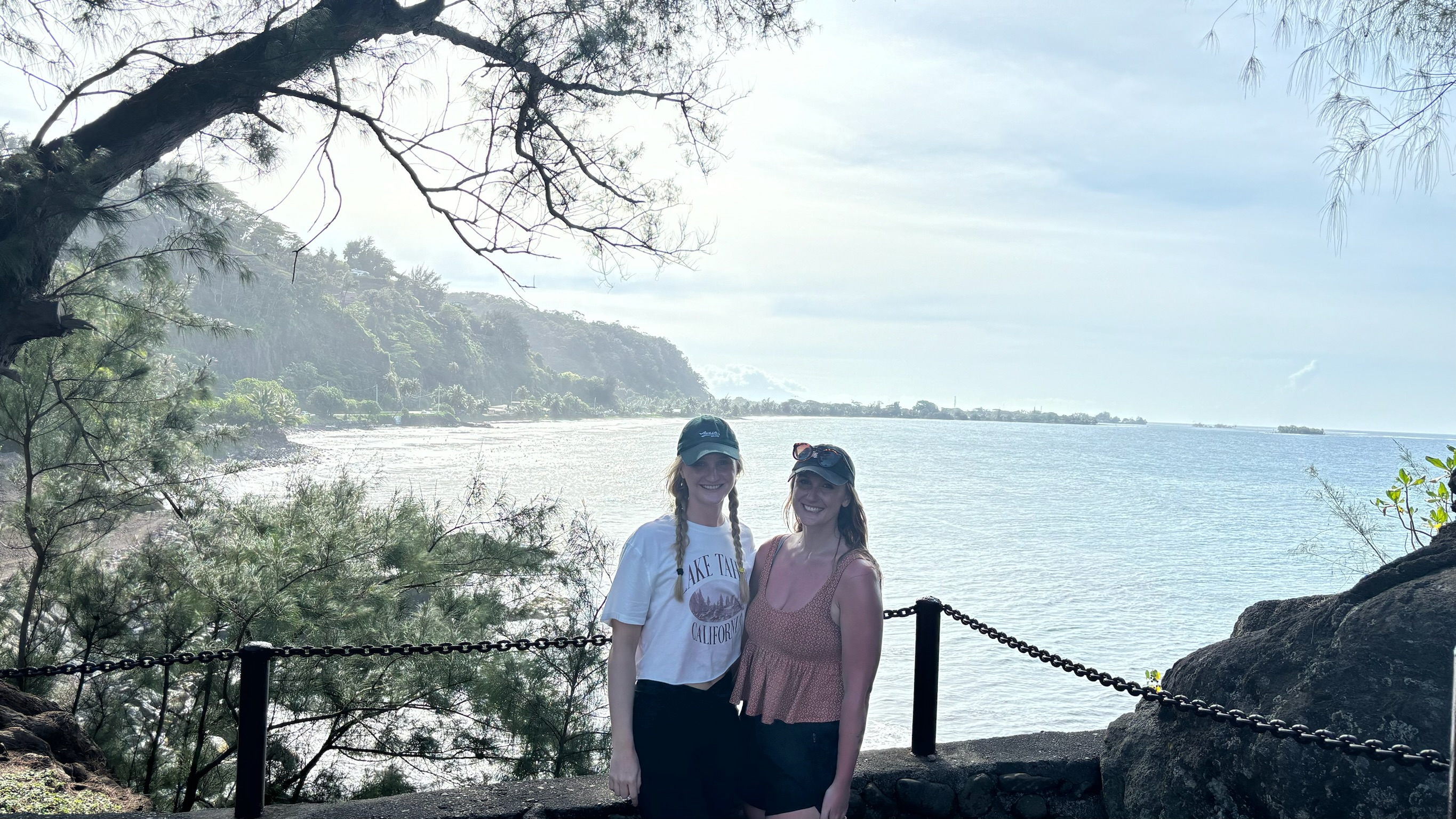 Baie de Papenoo Tahiti rugged coast black sand