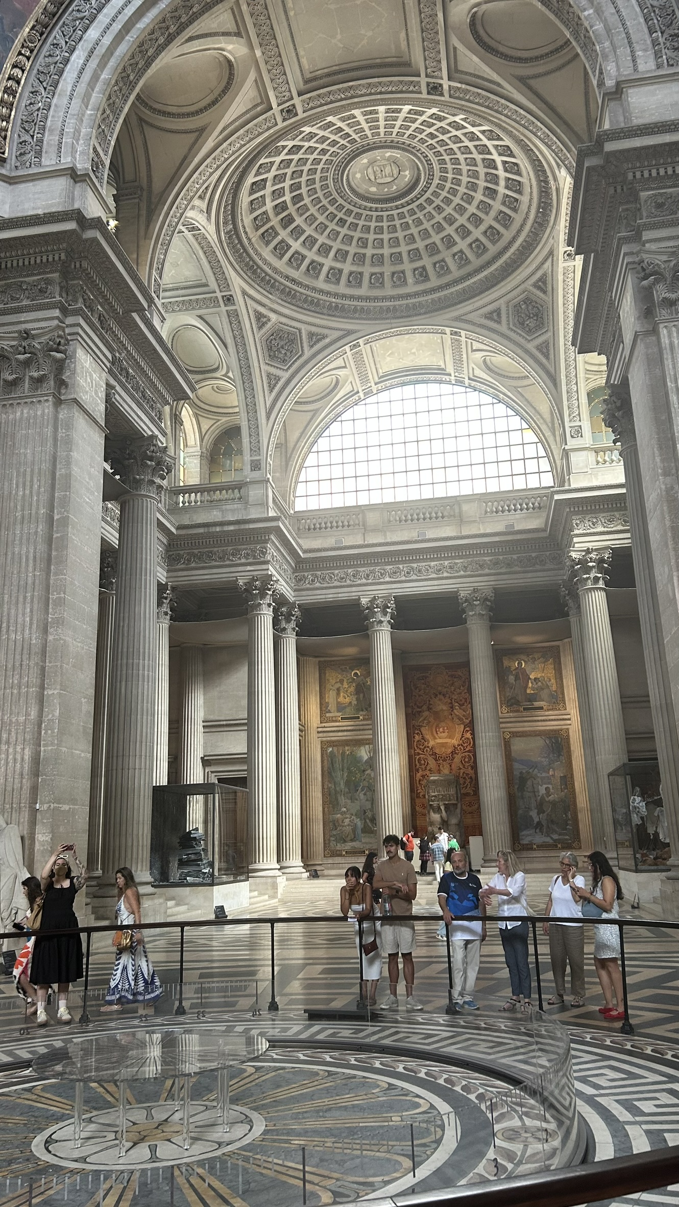 Inside Panthéon Paris as nice as any church