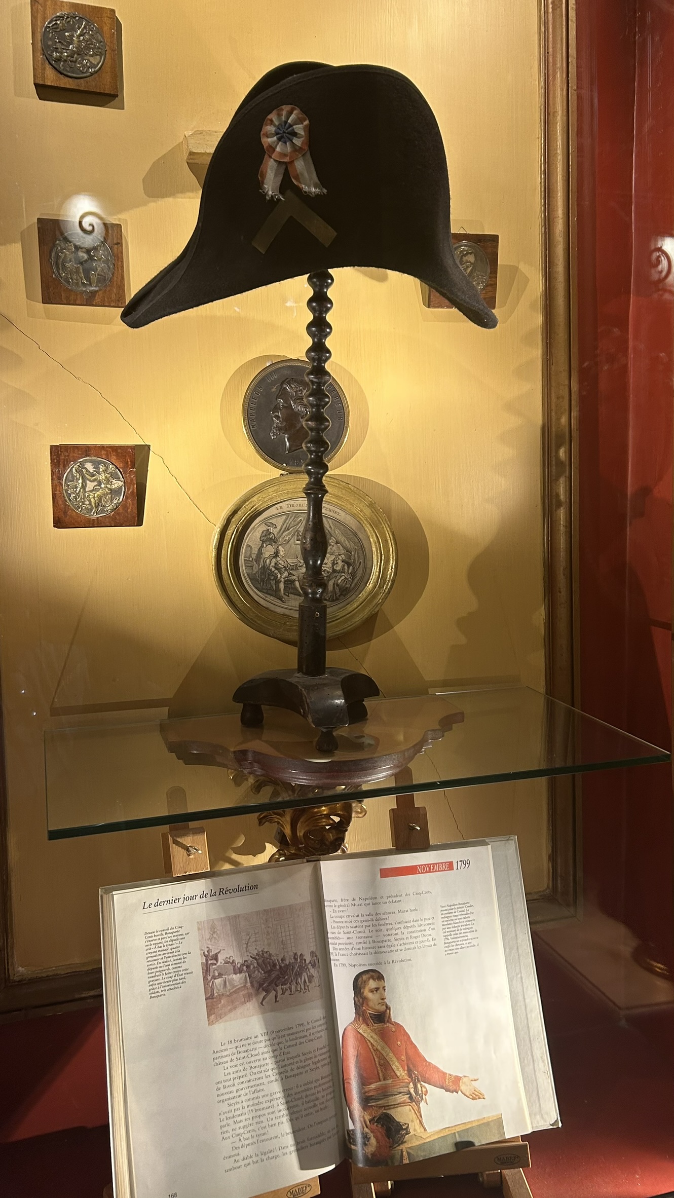 Napoleon's hat Le Procope Paris