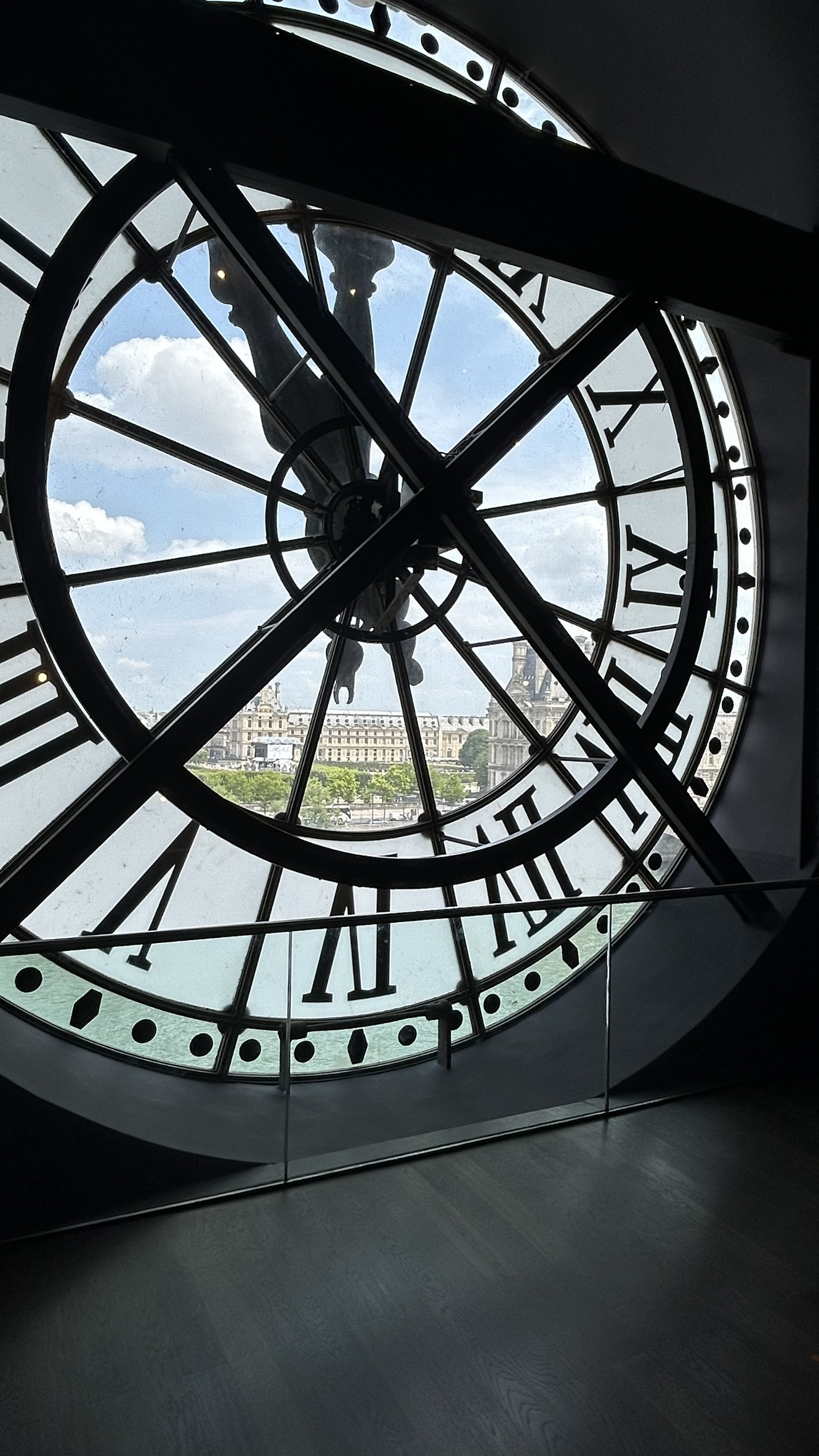 Musée d'Orsay interior clock Paris