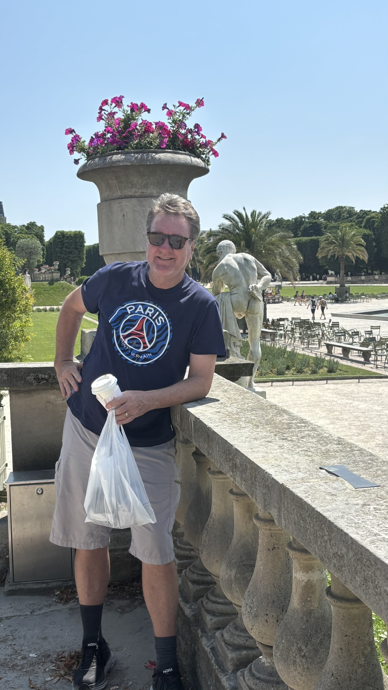Luxembourg Gardens Paris tourist shirt to look local