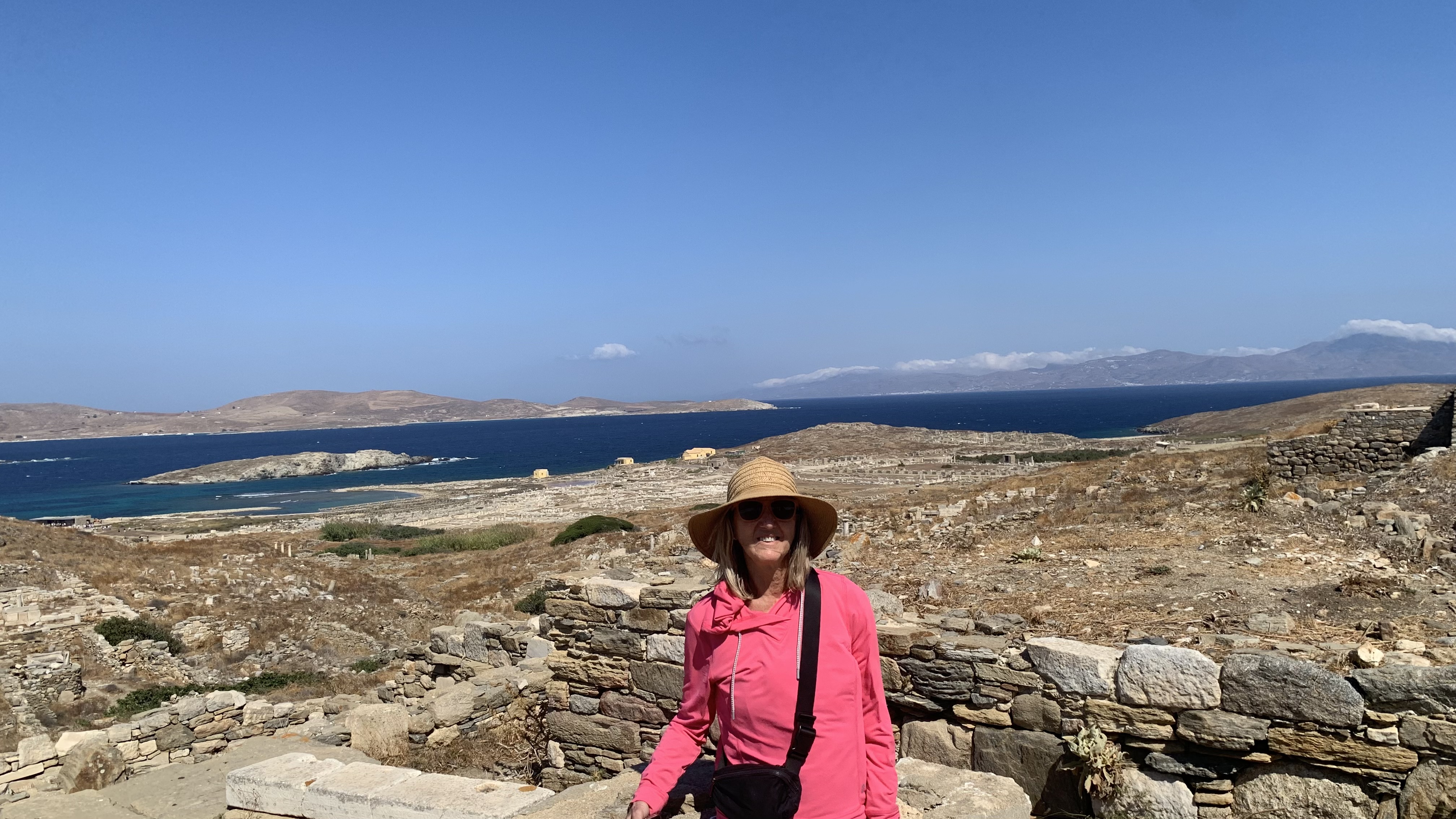 Delos ruins Greece