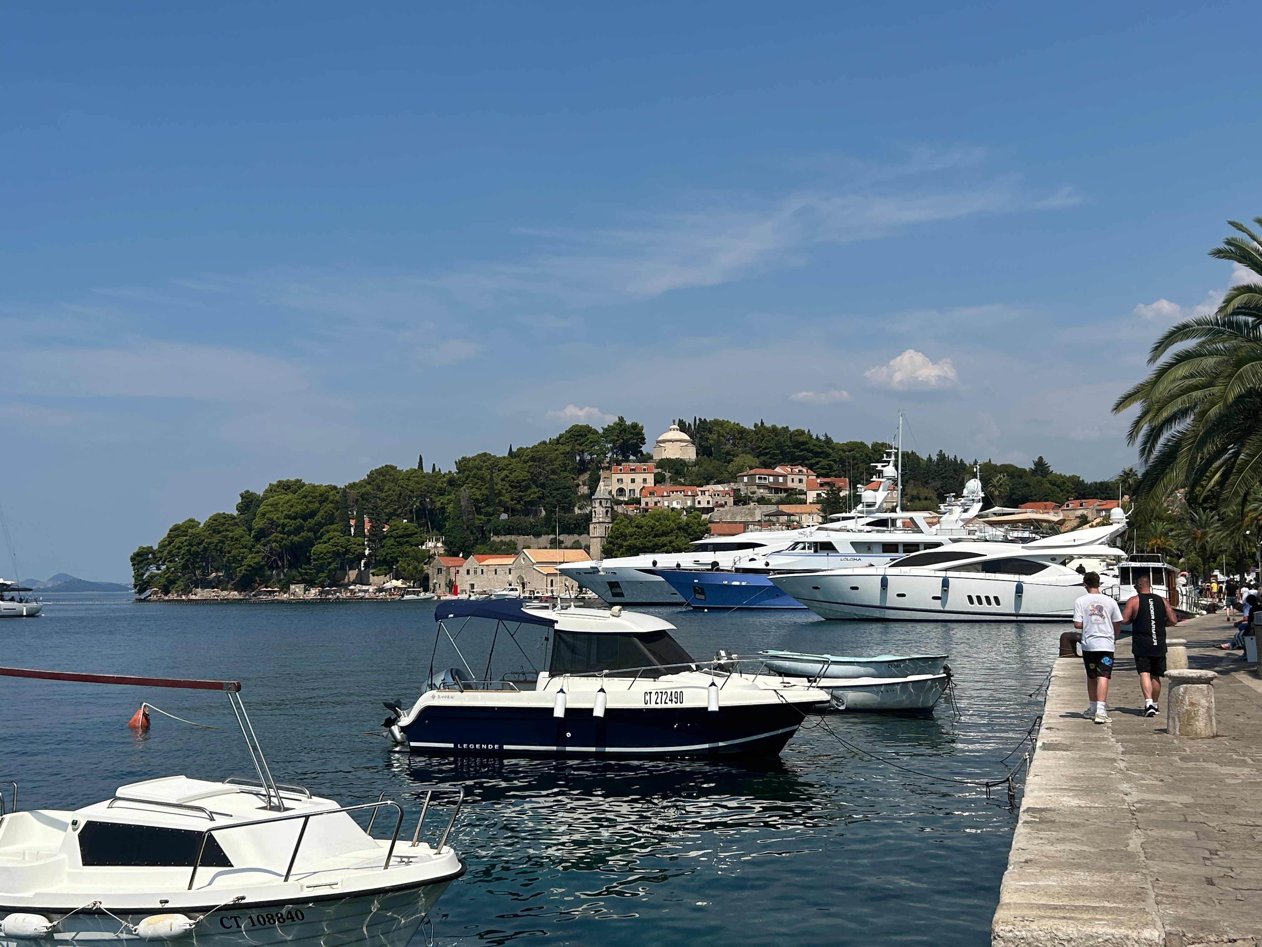 Cavtat bay Croatia