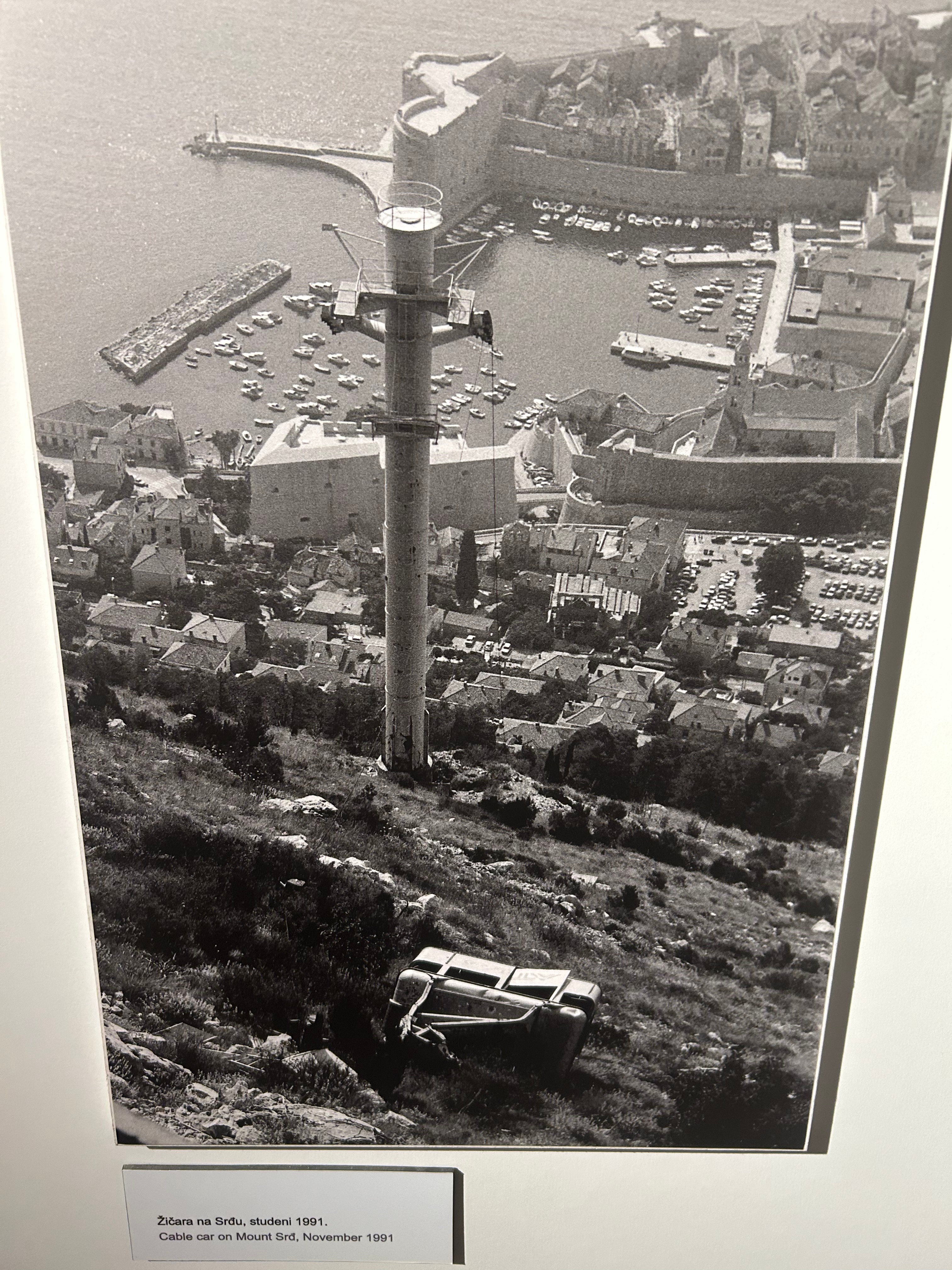 Dubrovnik Homeland War aftermath photographs