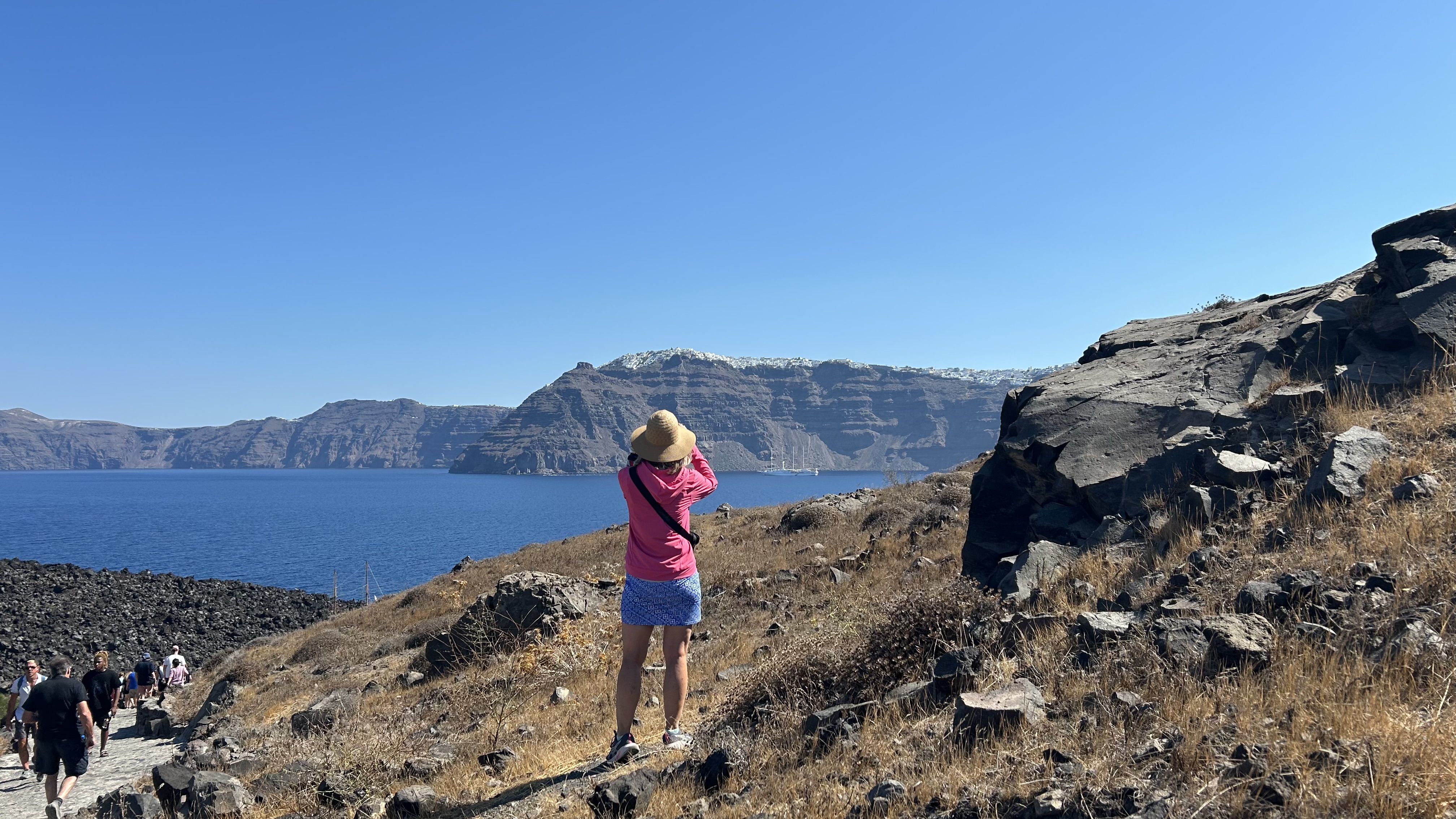 Nea Kameni landscape