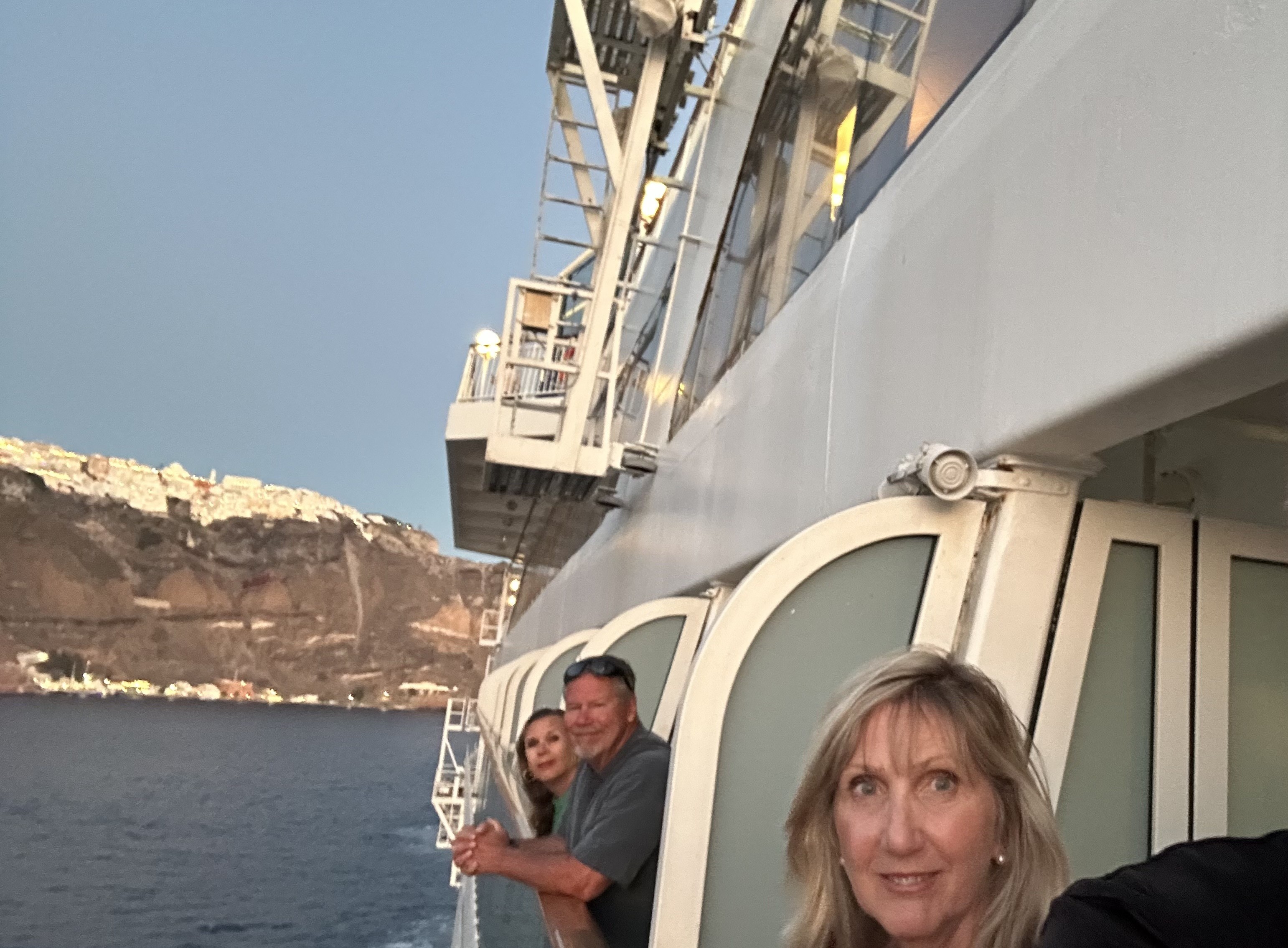 Santorini caldera panorama