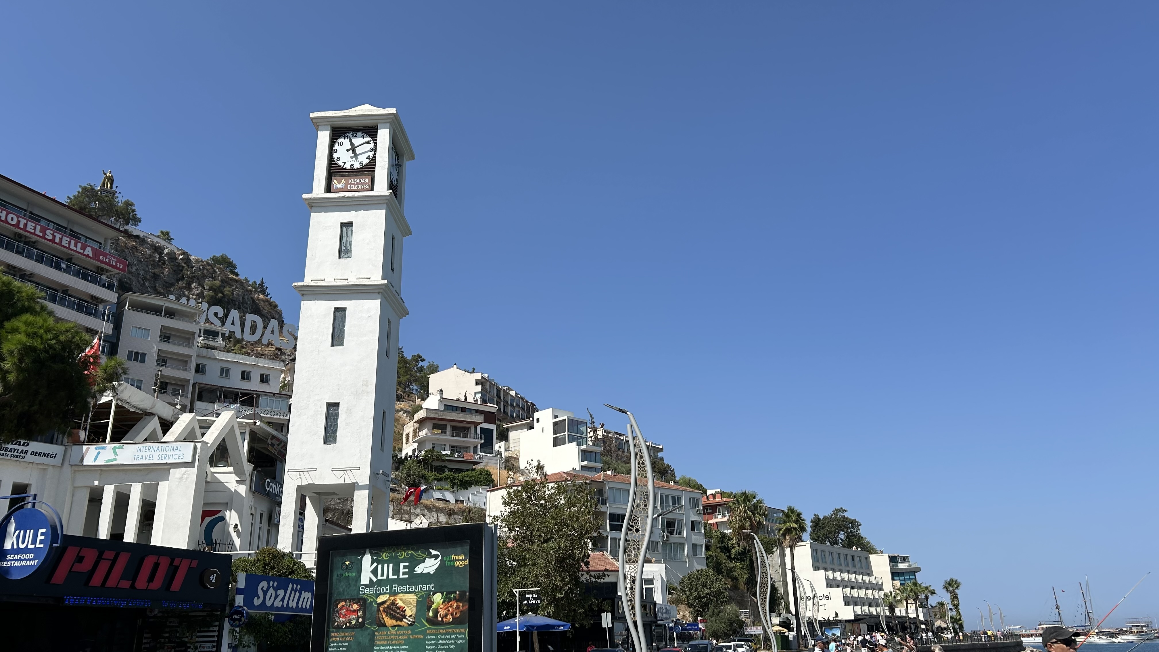 Kusadasi port town