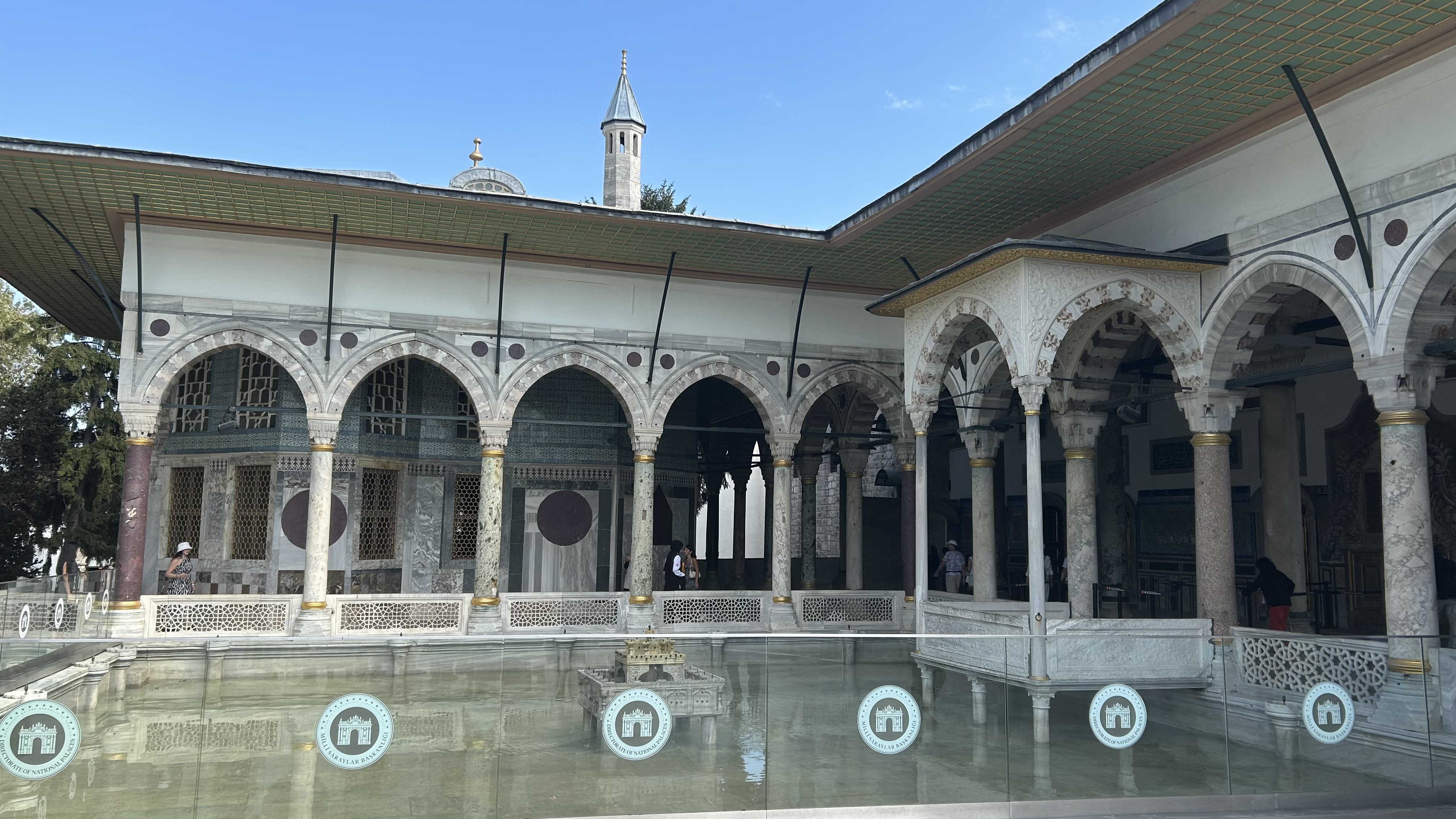 Topkapi Palace interior tile work