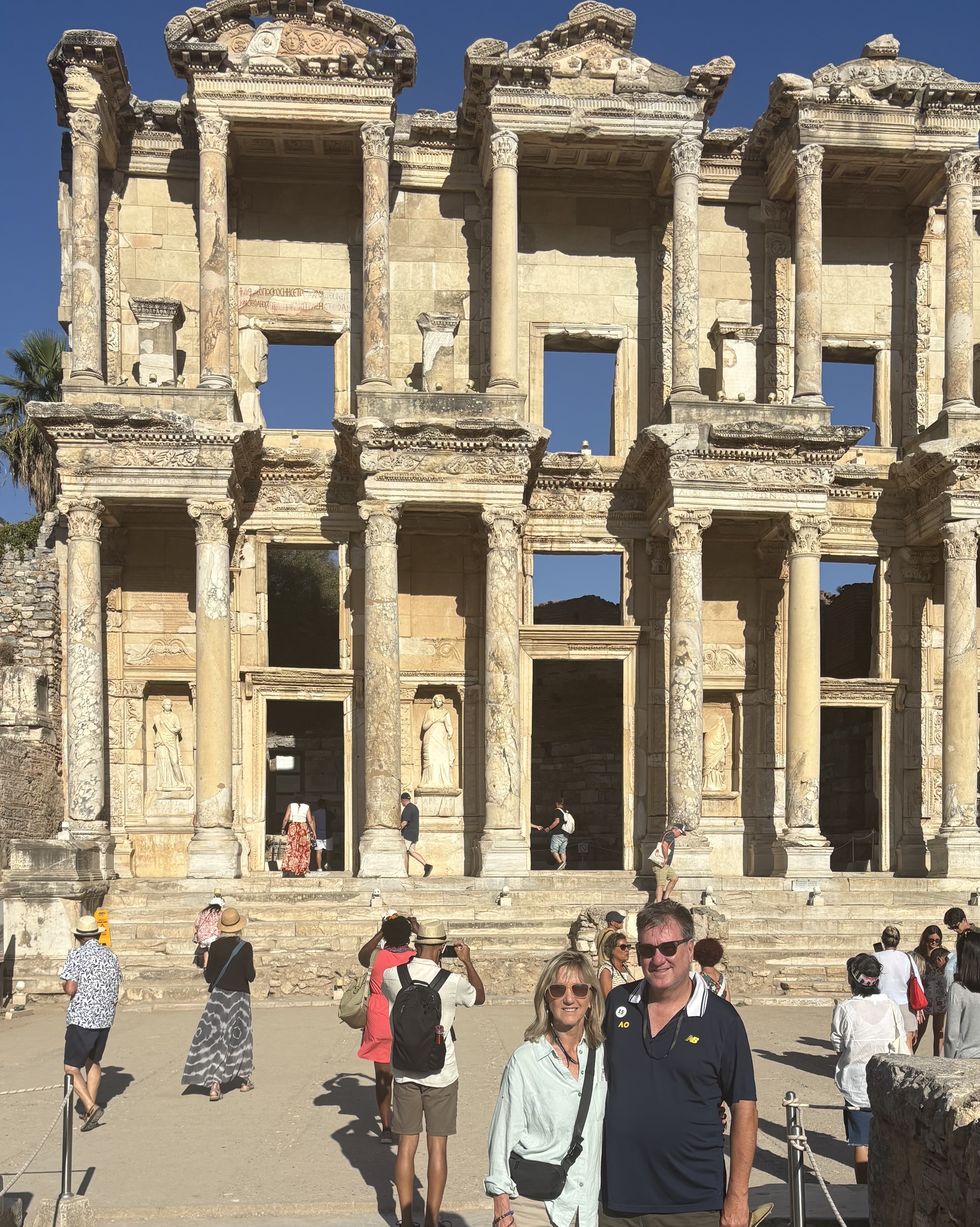 Library of Celsus full facade