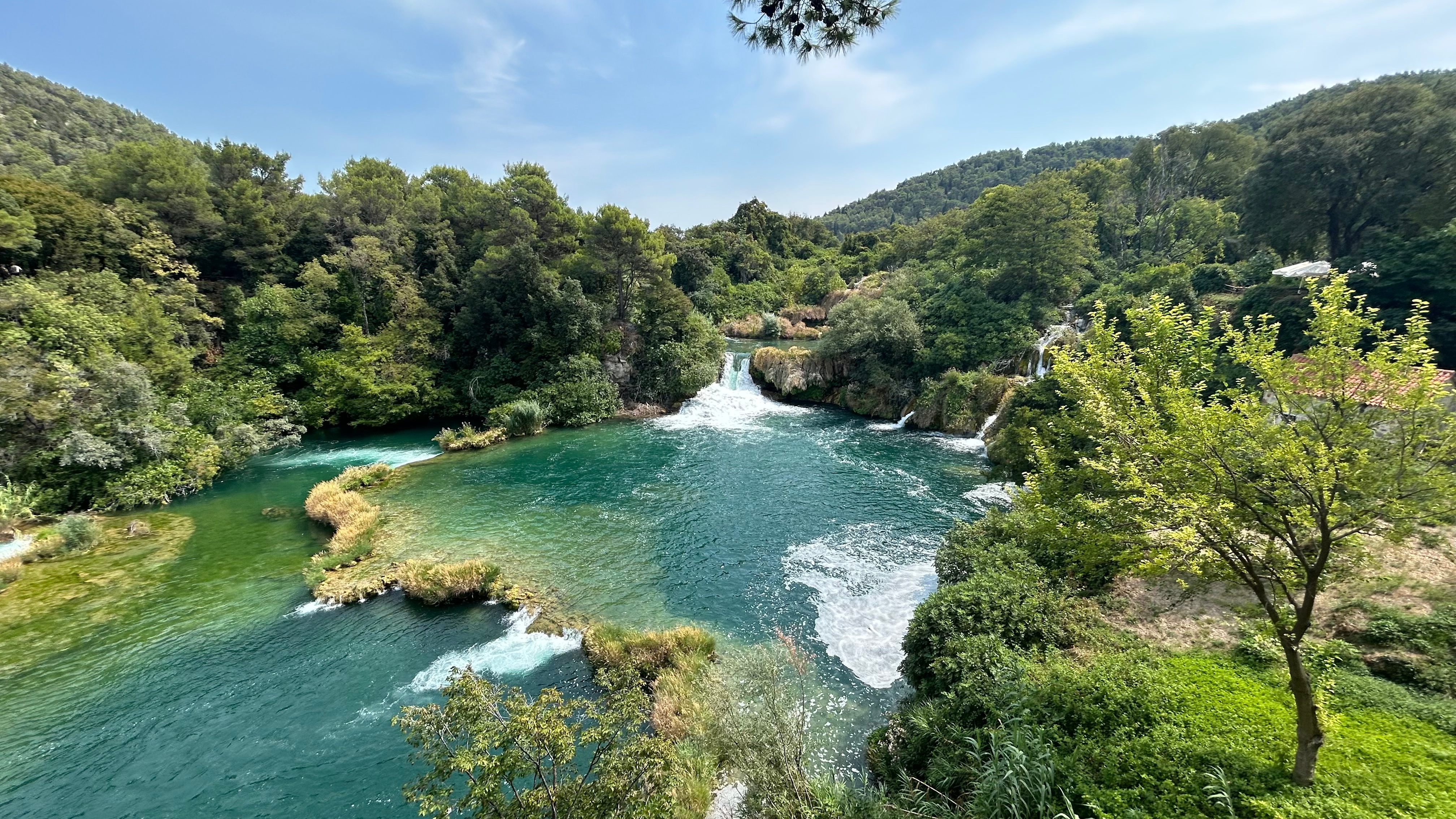 Krka National Park main falls Croatia