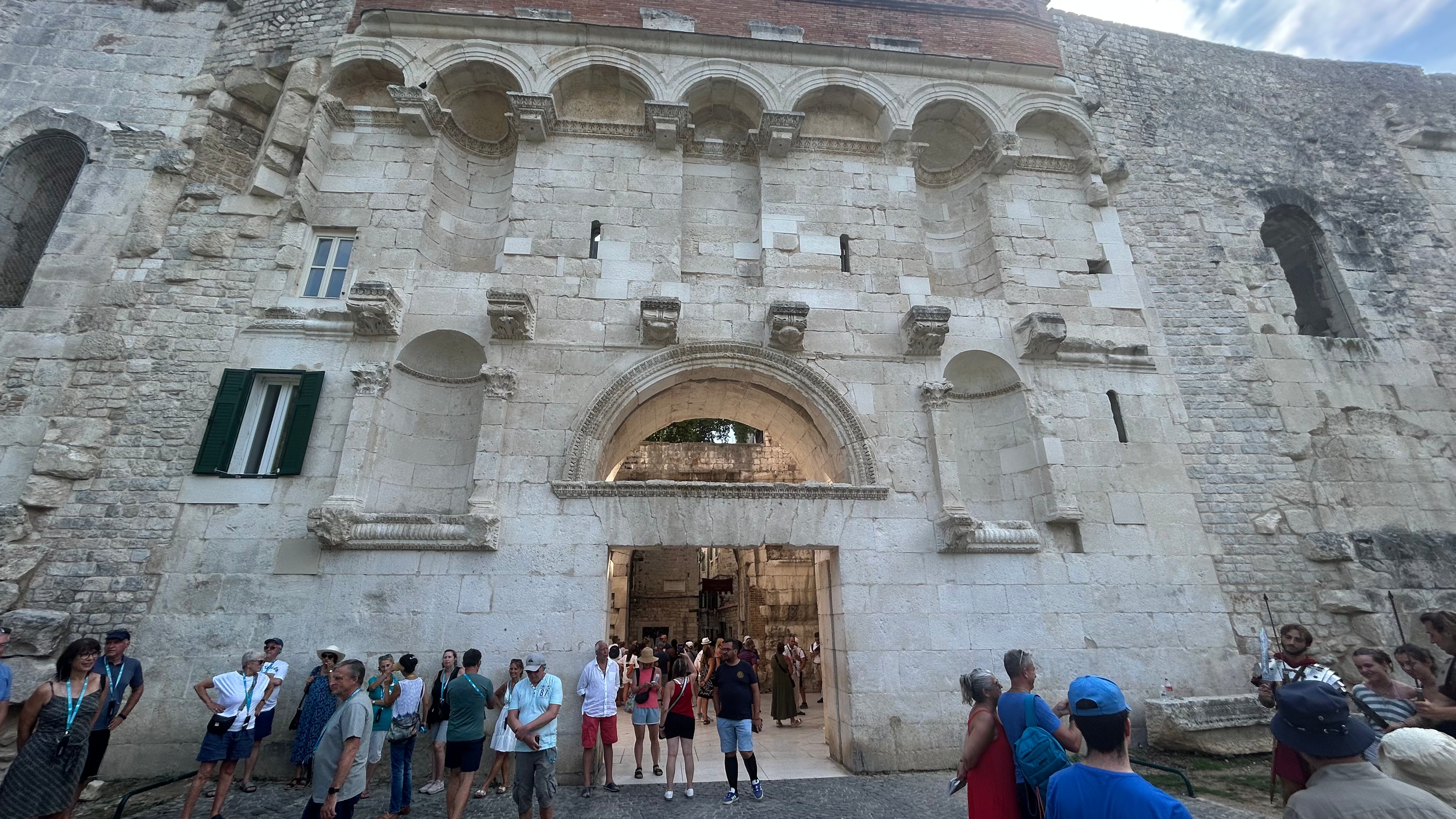 Main gate Split old town Croatia